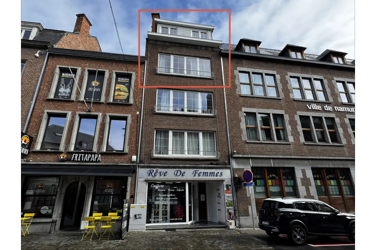 Duplex à louer à Namur 5000 1200.00€ 3 chambres 75.20m² - annonce 740645