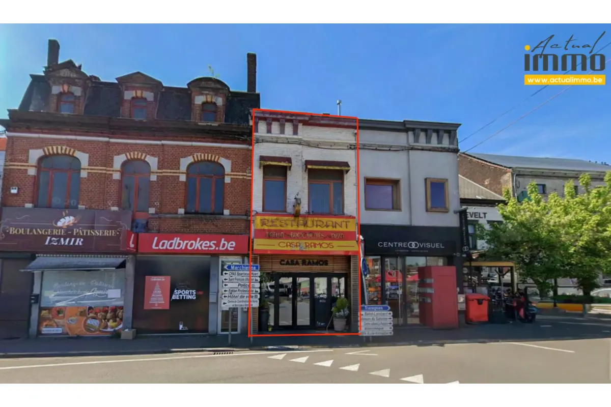 Commerce à vendre à Courcelles 6180 139000.00€  chambres 100.00m² - annonce 740245