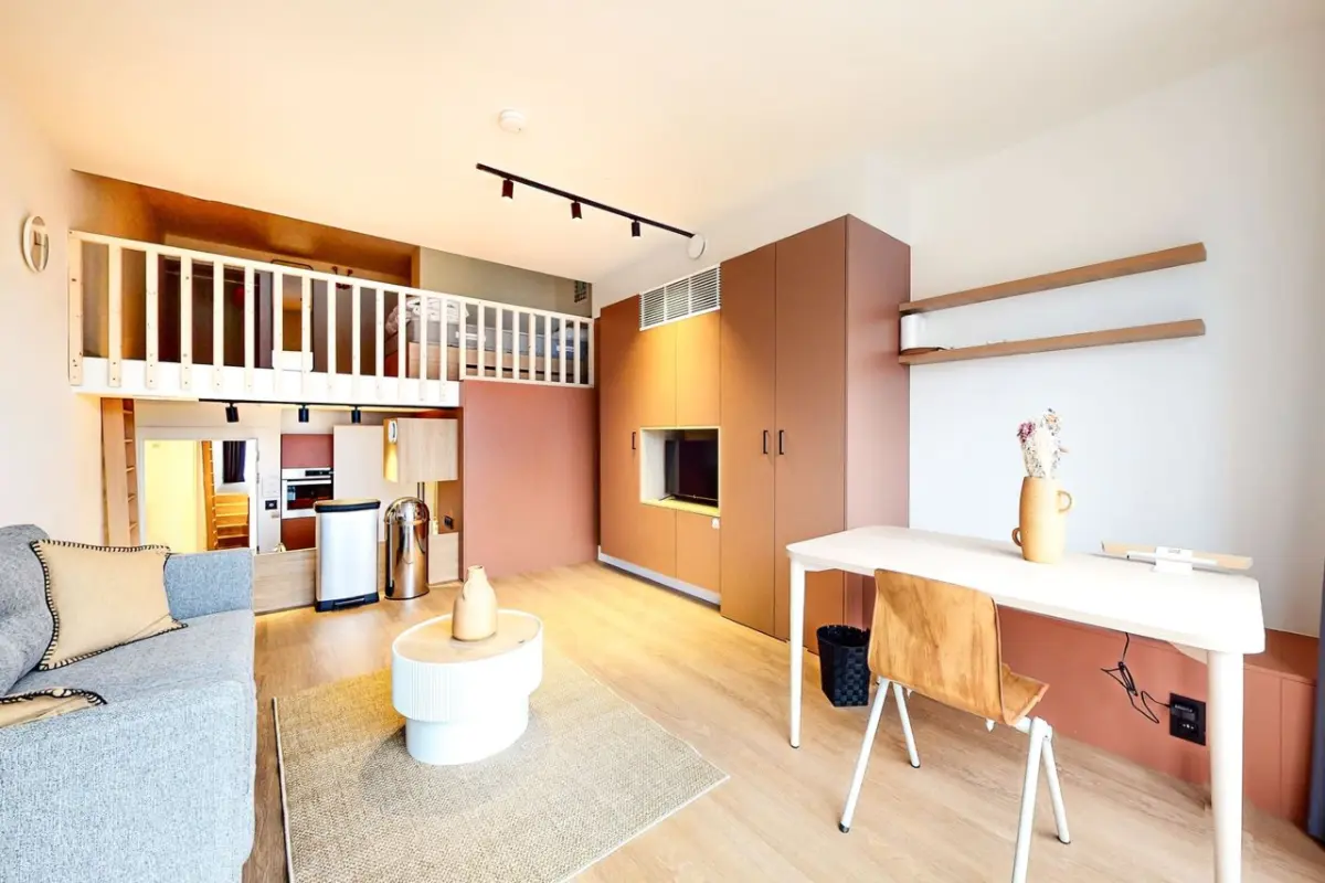 Appartement à louer à Bruxelles 1000 1650.00€  chambres 32.00m² - annonce 741383