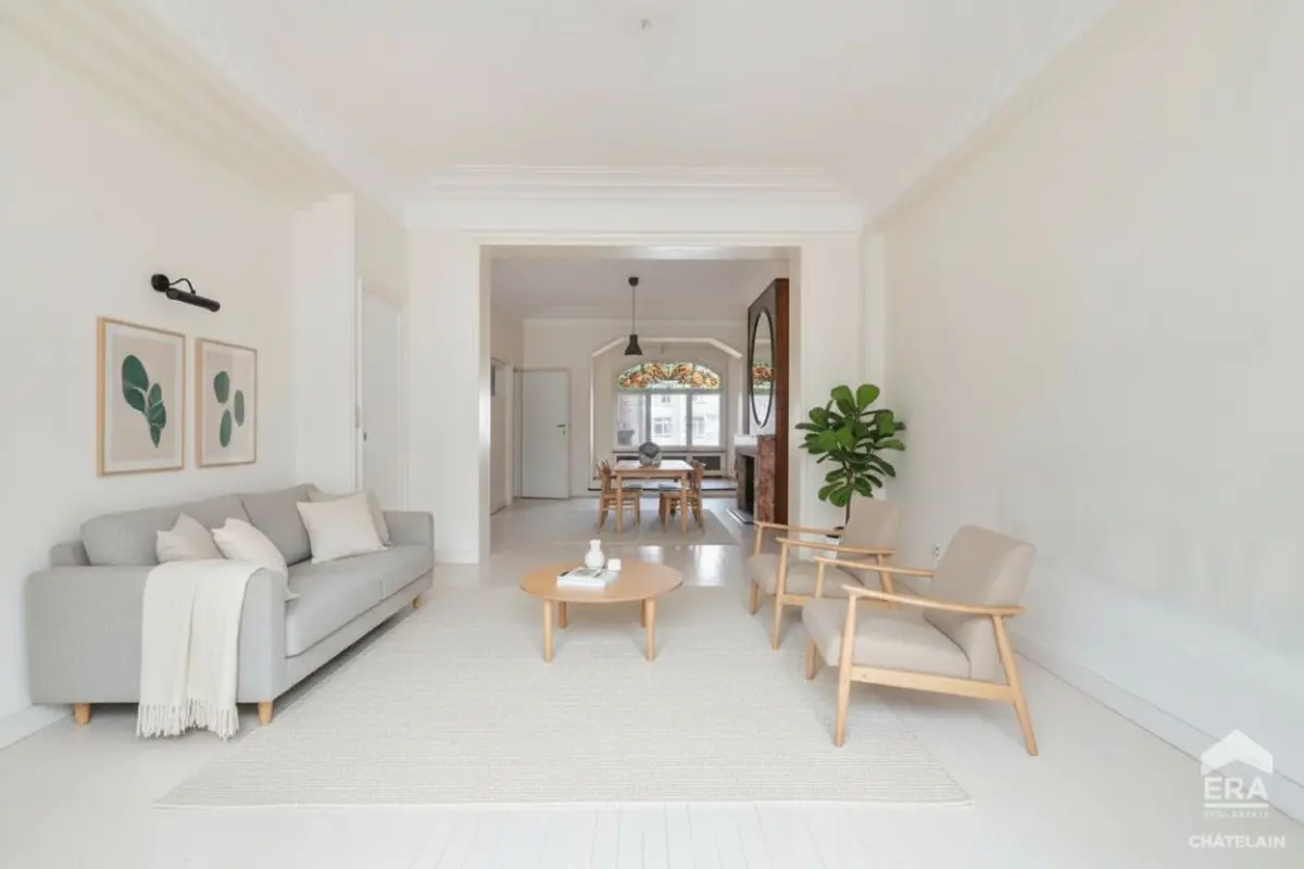 Appartement te  koop in Brussel 1000 520000.00€ 2 slaapkamers 163.00m² - Zoekertje 742721