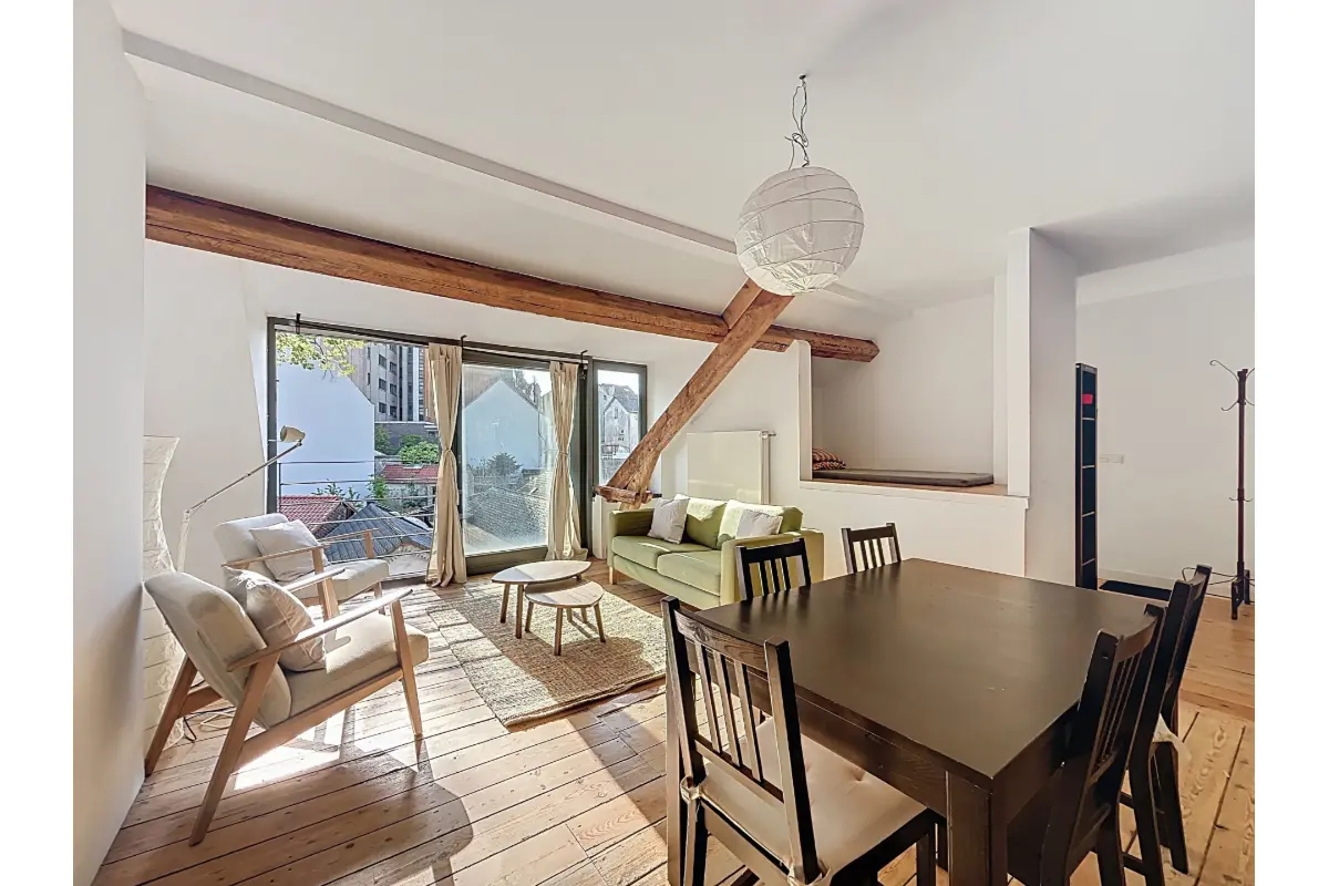 Duplex à louer à Ixelles 1050 1690.00€ 2 chambres 90.00m² - annonce 744016