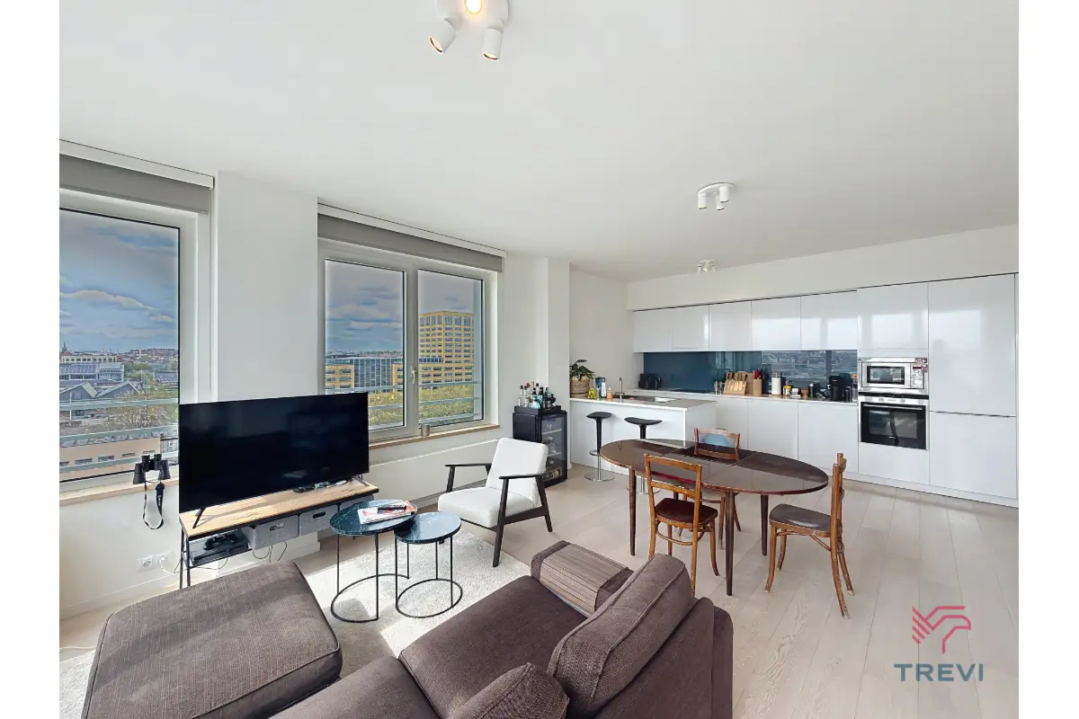 Appartement te  huur in Brussel 1000 1450.00€ 2 slaapkamers 94.00m² - Zoekertje 743760