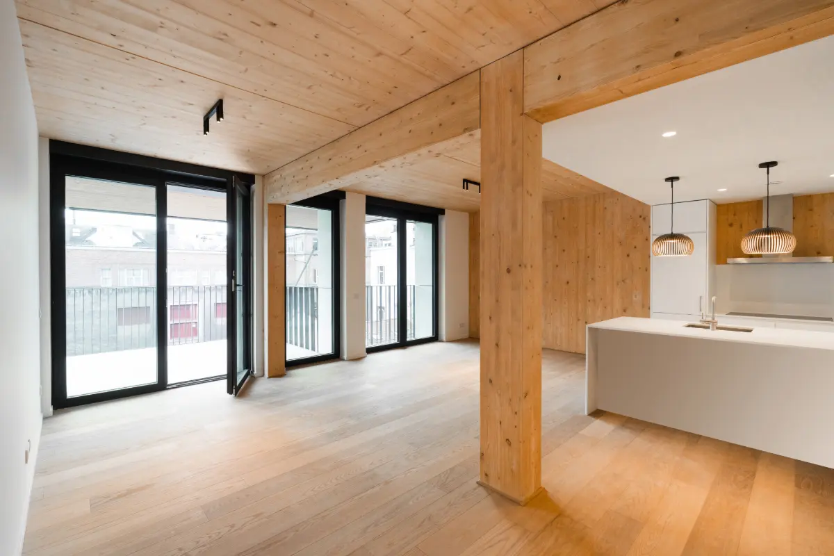 Appartement te  huur in Brussel 1000 1800.00€ 2 slaapkamers 100.00m² - Zoekertje 744070