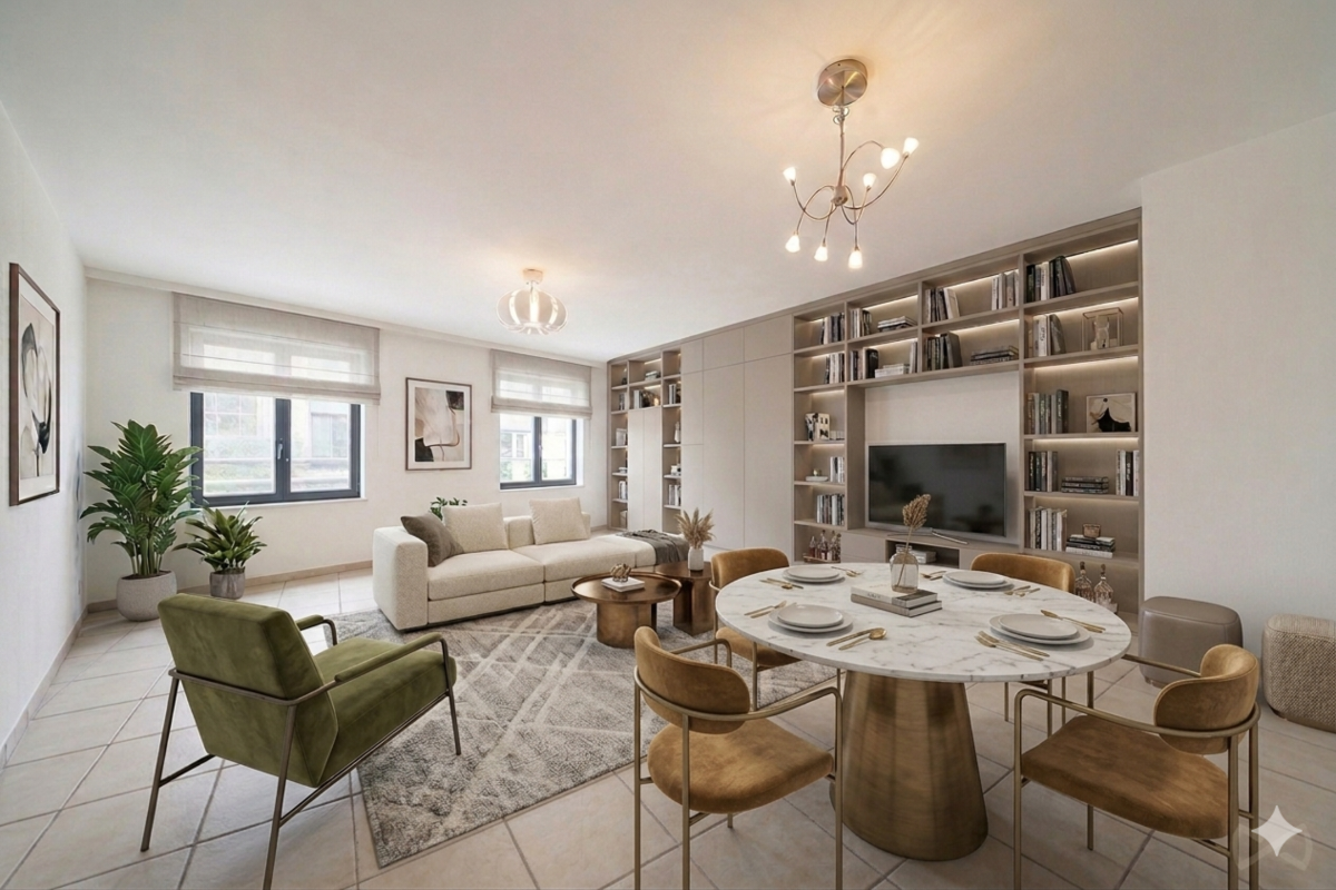 Appartement te  in Sint-Agatha-Berchem 1082 299000.00€ 2 slaapkamers 115.00m² - Zoekertje 744829