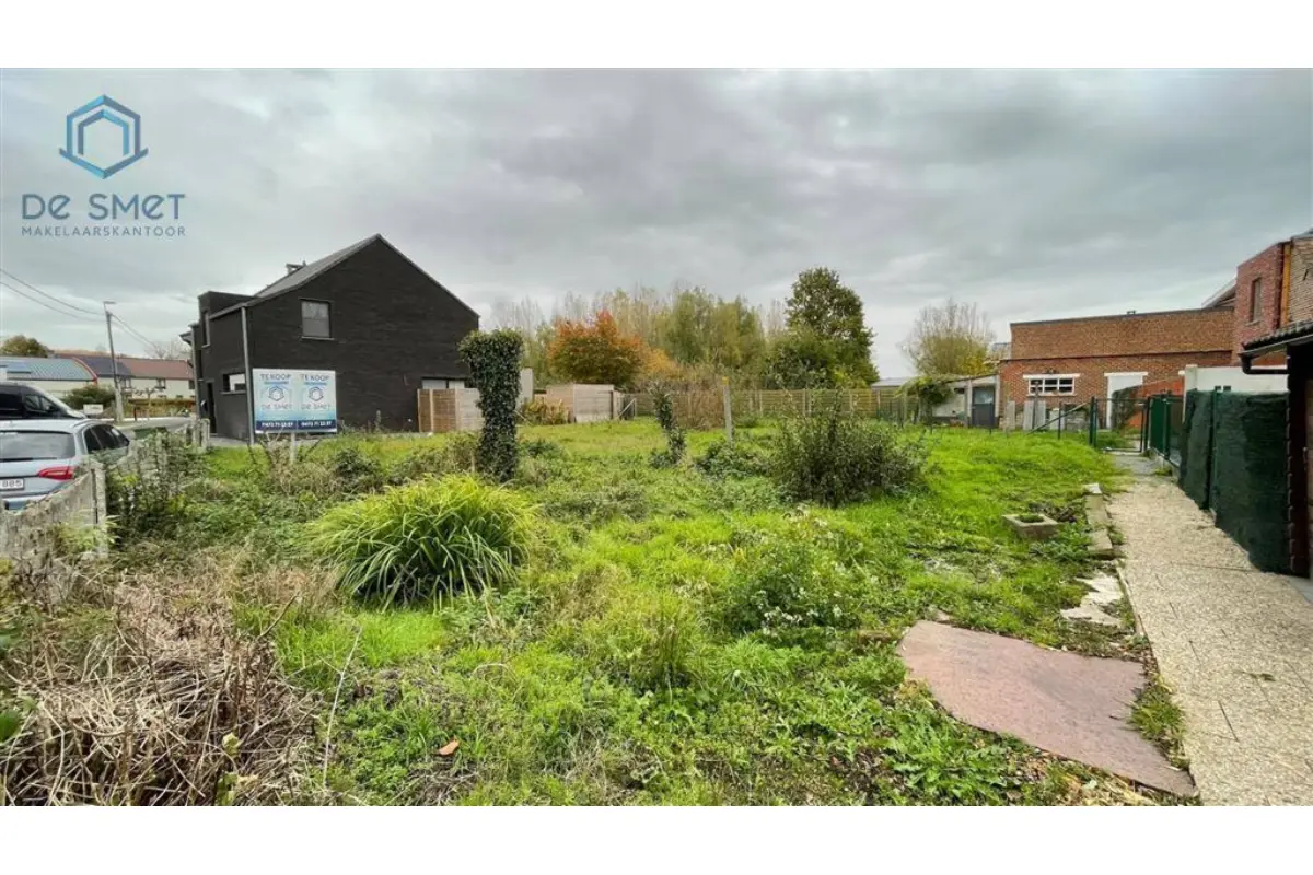 Grond te  koop in Moerbeke 9500 105000.00€  slaapkamers m² - Zoekertje 745263