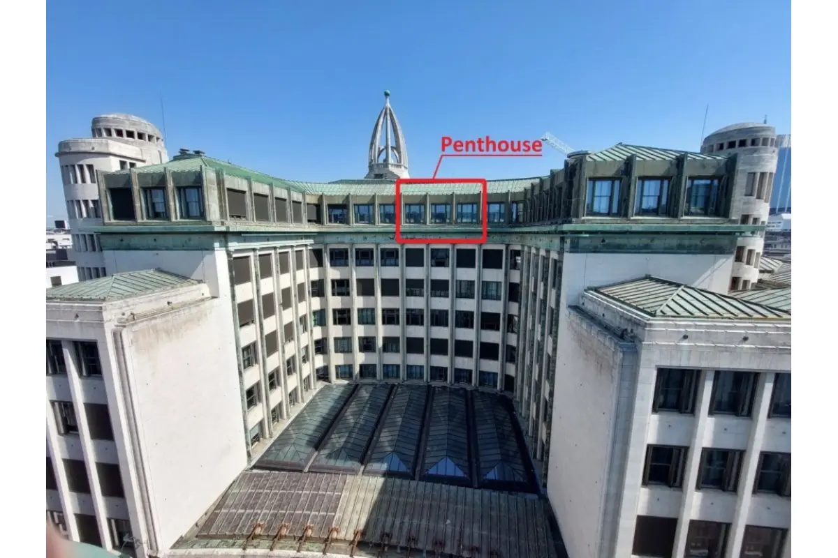 Penthouse te  koop in Brussel 1000 699000.00€ 2 slaapkamers 110.00m² - Zoekertje 745787