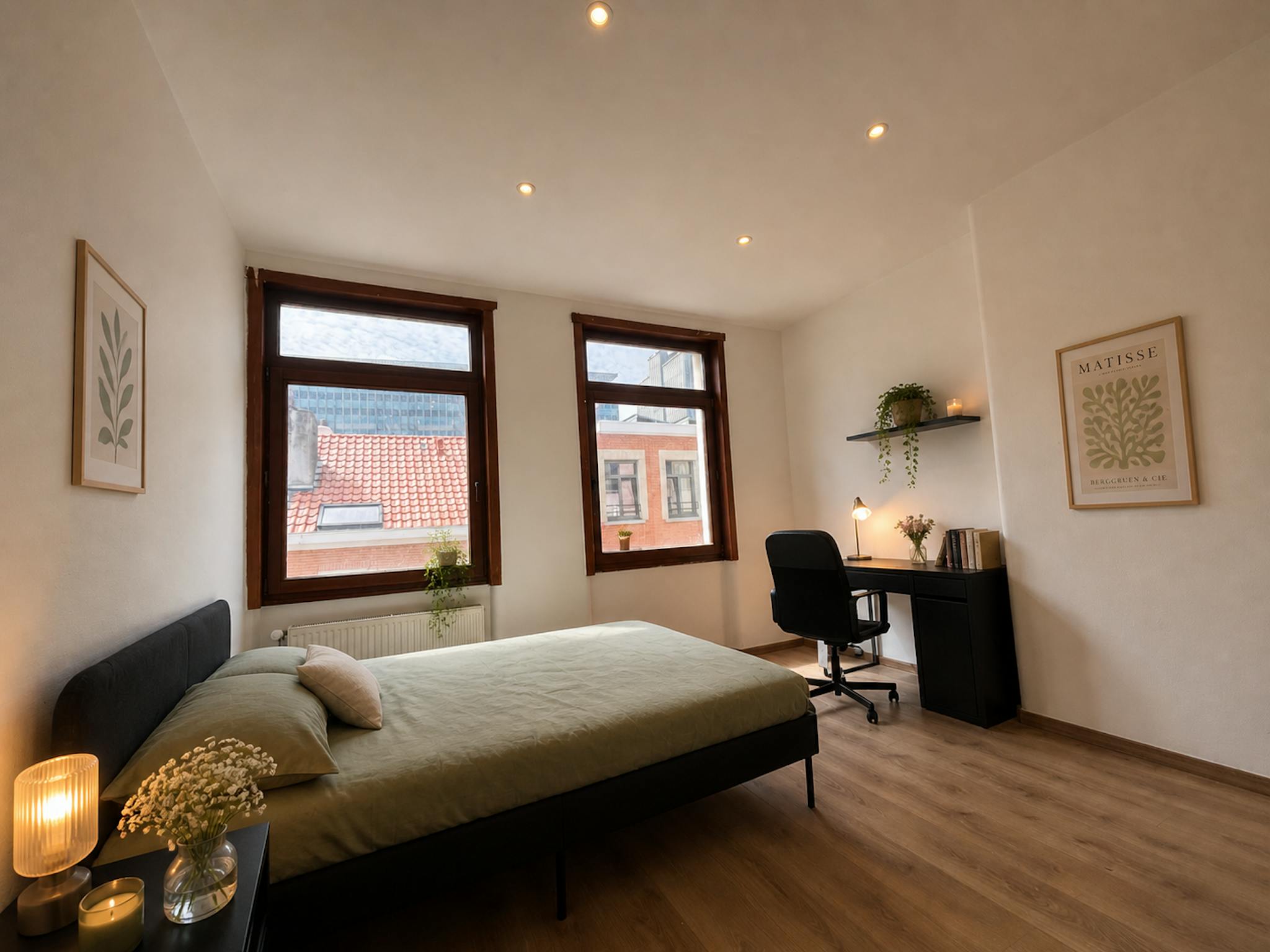 Appartement te  huur in Sint-Joost-ten-Node 1210 630.00€ 1 slaapkamers 17.00m² - Zoekertje 747504