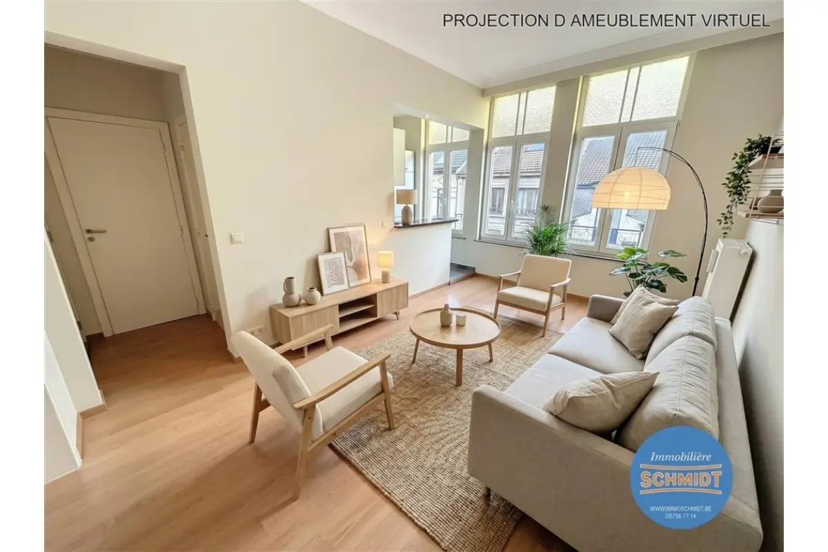 Appartement à  à Etterbeek 1040 875.00€ 1 chambres 47.00m² - annonce 747706
