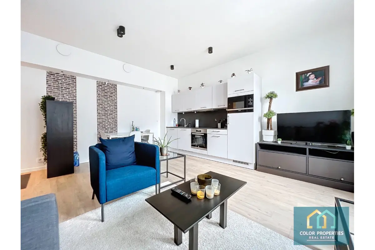 Appartement te  huur in Sint-Joost-ten-Node 1210 1250.00€ 1 slaapkamers 58.00m² - Zoekertje 748561