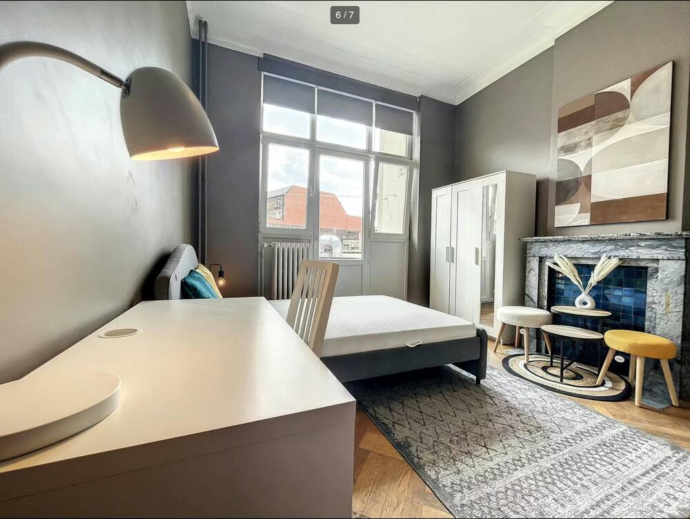 Appartement te  huur in Anderlecht 1070 585.00€ 1 slaapkamers 165.00m² - Zoekertje 794559
