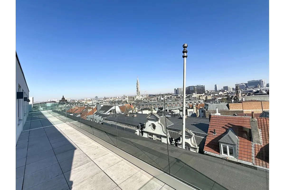 Penthouse te  in Brussel 1000 1950.00€ 2 slaapkamers 95.00m² - Zoekertje 750038