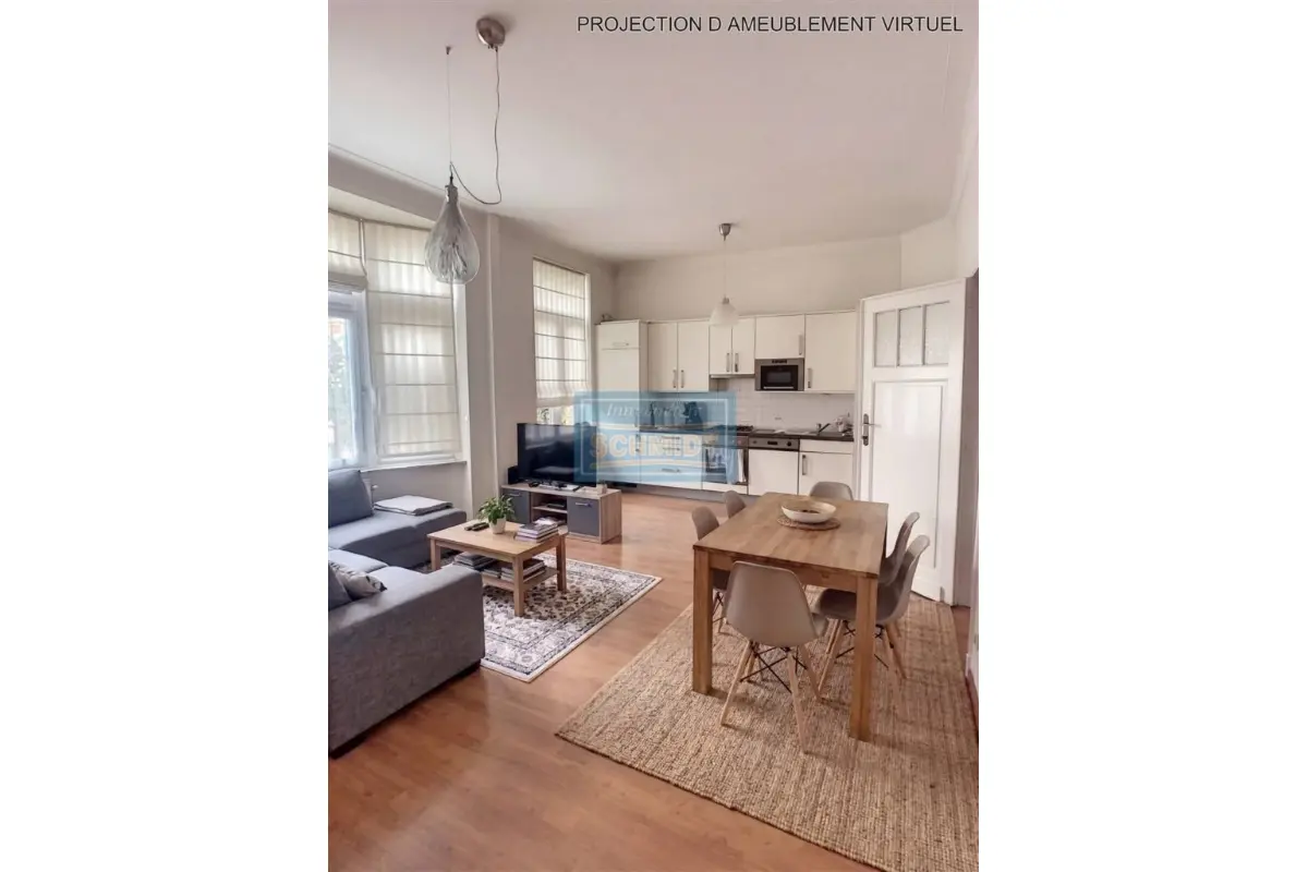 Appartement à  à Etterbeek 1040 1045.00€ 2 chambres 80.00m² - annonce 750304