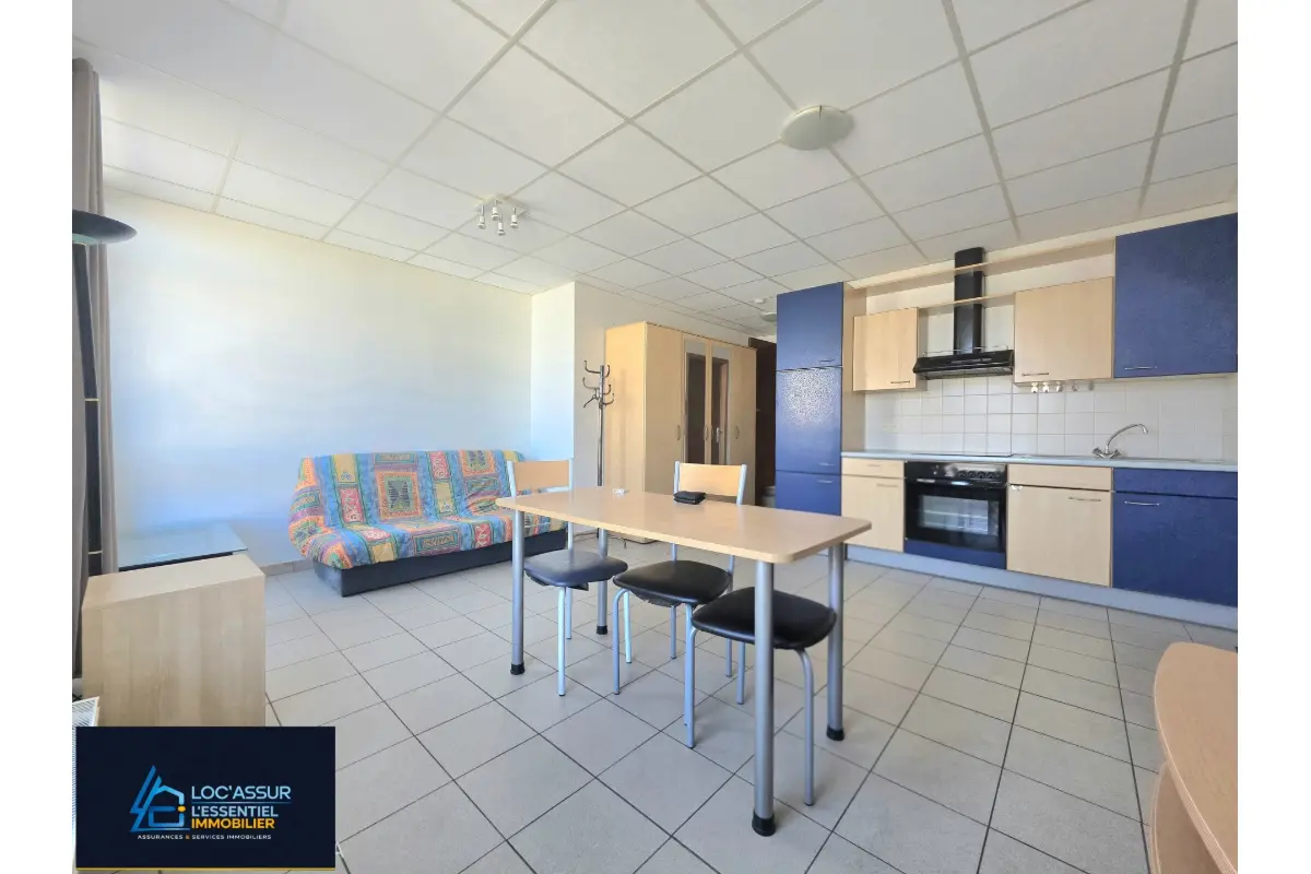 Studio à louer à Charleroi 6000 600.00€ 1 chambres 38.00m² - annonce 751222