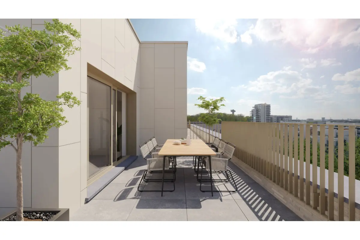 Penthouse te  koop in Evere 1140 630000.00€ 3 slaapkamers 146.75m² - Zoekertje 751874