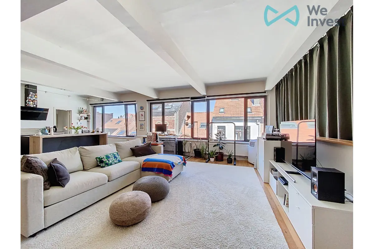 Loft te  huur in Elsene 1050 1300.00€ 1 slaapkamers 100.00m² - Zoekertje 751816