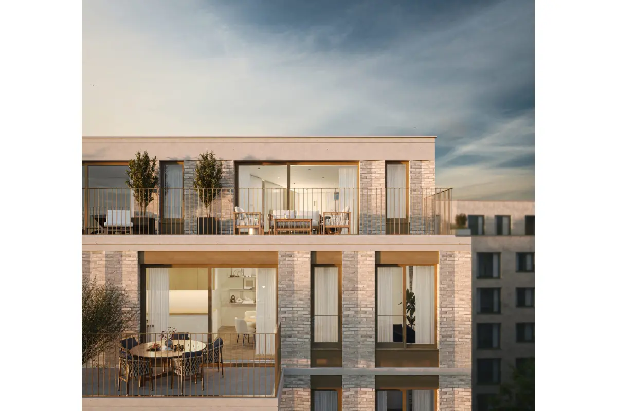 Penthouse à vendre à Uccle 1180 595000.00€ 3 chambres 124.30m² - annonce 752952