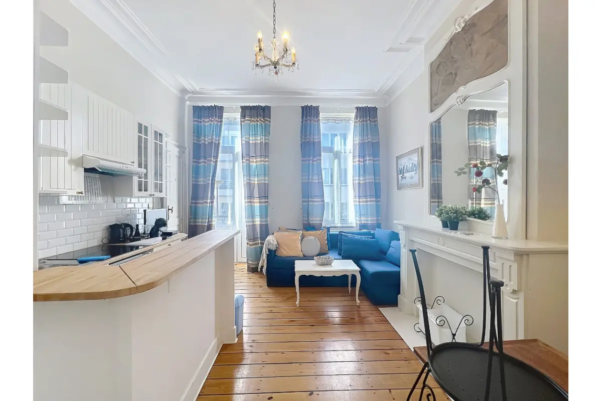 Appartement te  in Brussel 1000 1320.00€ 1 slaapkamers m² - Zoekertje 753720