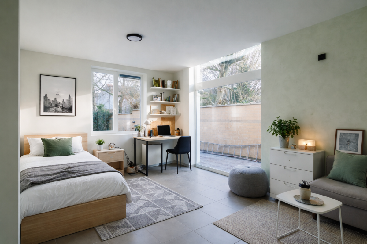 Kot à vendre à Gand 9000 194750.00€  chambres 27.38m² - annonce 754379