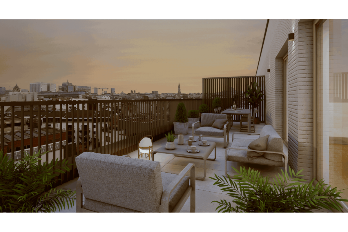 Penthouse te  koop in Brussel 1000 753500.00€ 2 slaapkamers 127.20m² - Zoekertje 755674