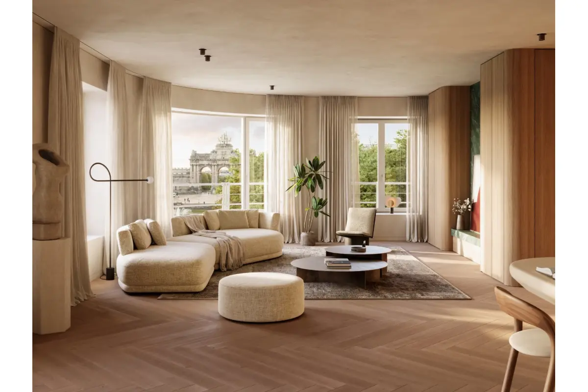 Appartement te  in Sint-Pieters-Woluwe 1150 1499000.00€ 3 slaapkamers 195.00m² - Zoekertje 756920
