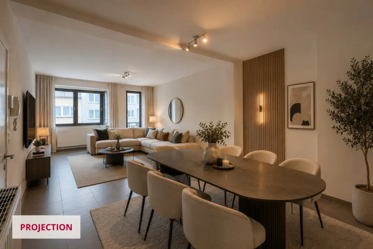 Appartement à vendre à Evere 1140 350000.00€ 2 chambres 100.00m² - annonce 757412