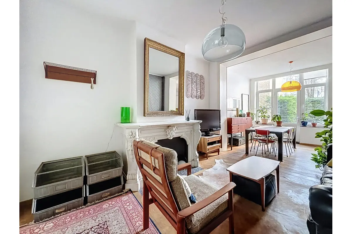 Rez-de-chaussée à louer à Saint-Gilles 1060 1750.00€ 2 chambres 92.00m² - annonce 758119