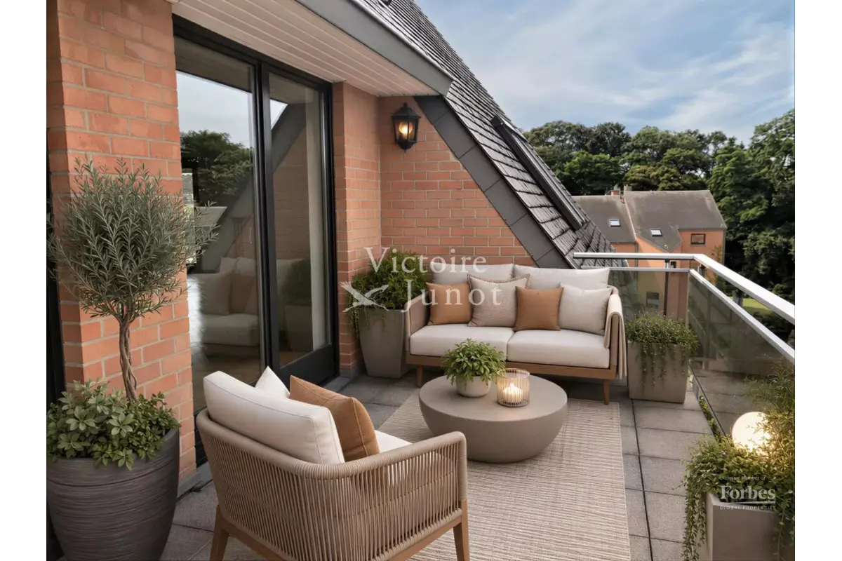 Penthouse te  huur in Oudergem 1160 2600.00€ 4 slaapkamers 250.00m² - Zoekertje 758911
