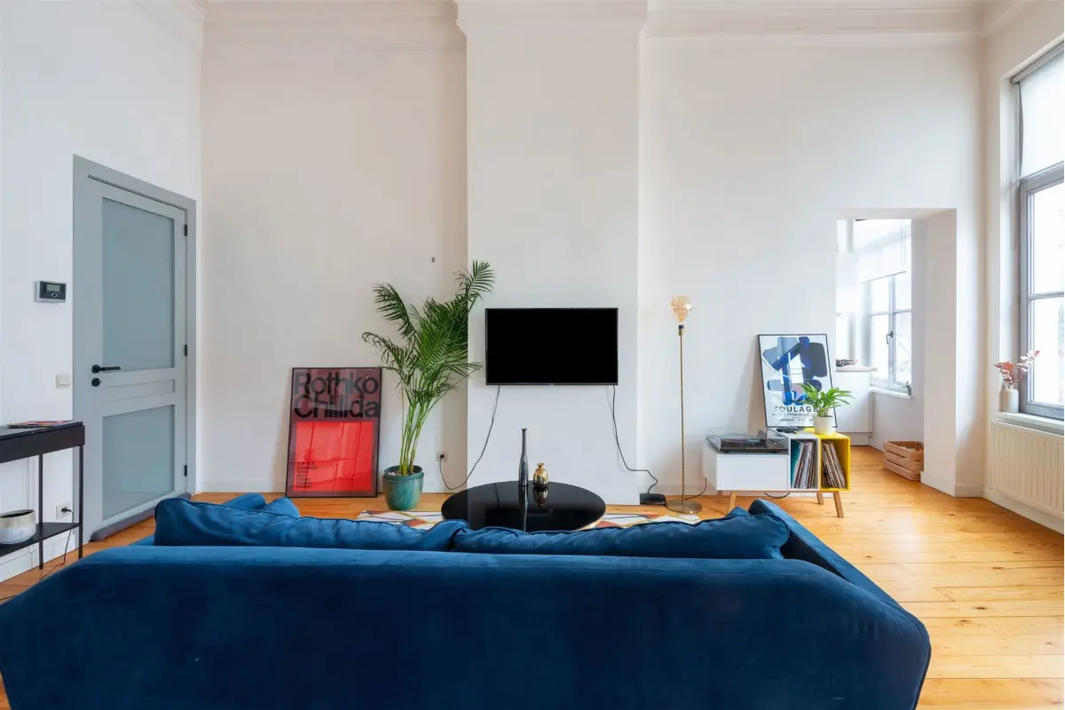 Appartement te  huur in Sint-Gillis 1060 1490.00€ 2 slaapkamers 80.00m² - Zoekertje 759263