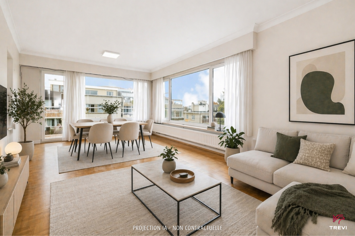 Appartement te  koop in Laken 1020 285000.00€ 2 slaapkamers 92.00m² - Zoekertje 759154