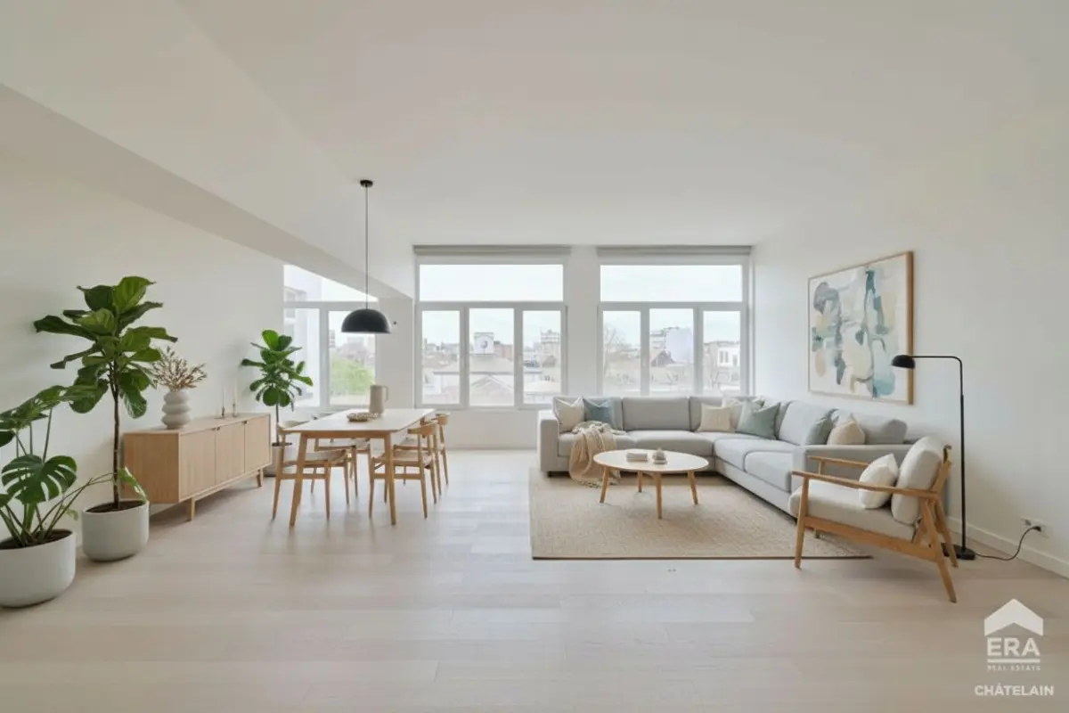 Penthouse te  koop in Brussel 1000 745000.00€ 3 slaapkamers 190.00m² - Zoekertje 760676