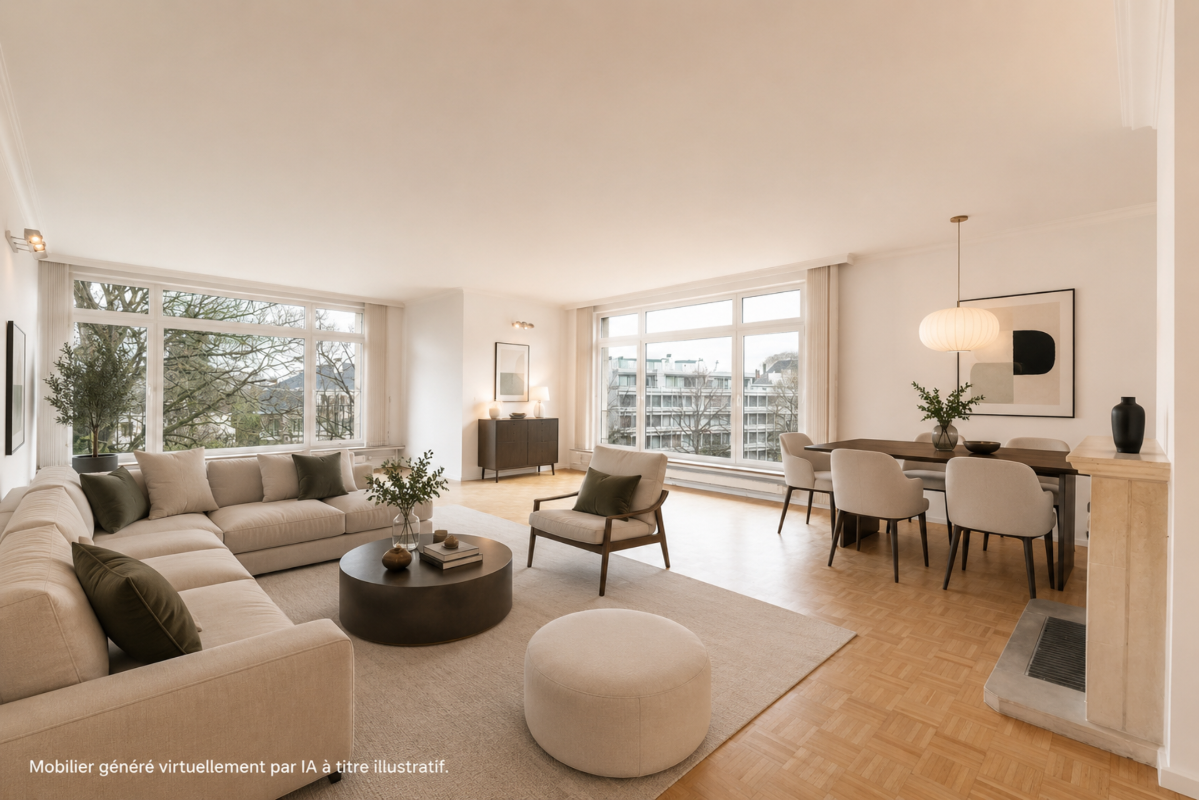 Appartement à vendre à Ixelles 1050 550000.00€ 3 chambres 154.00m² - annonce 760155