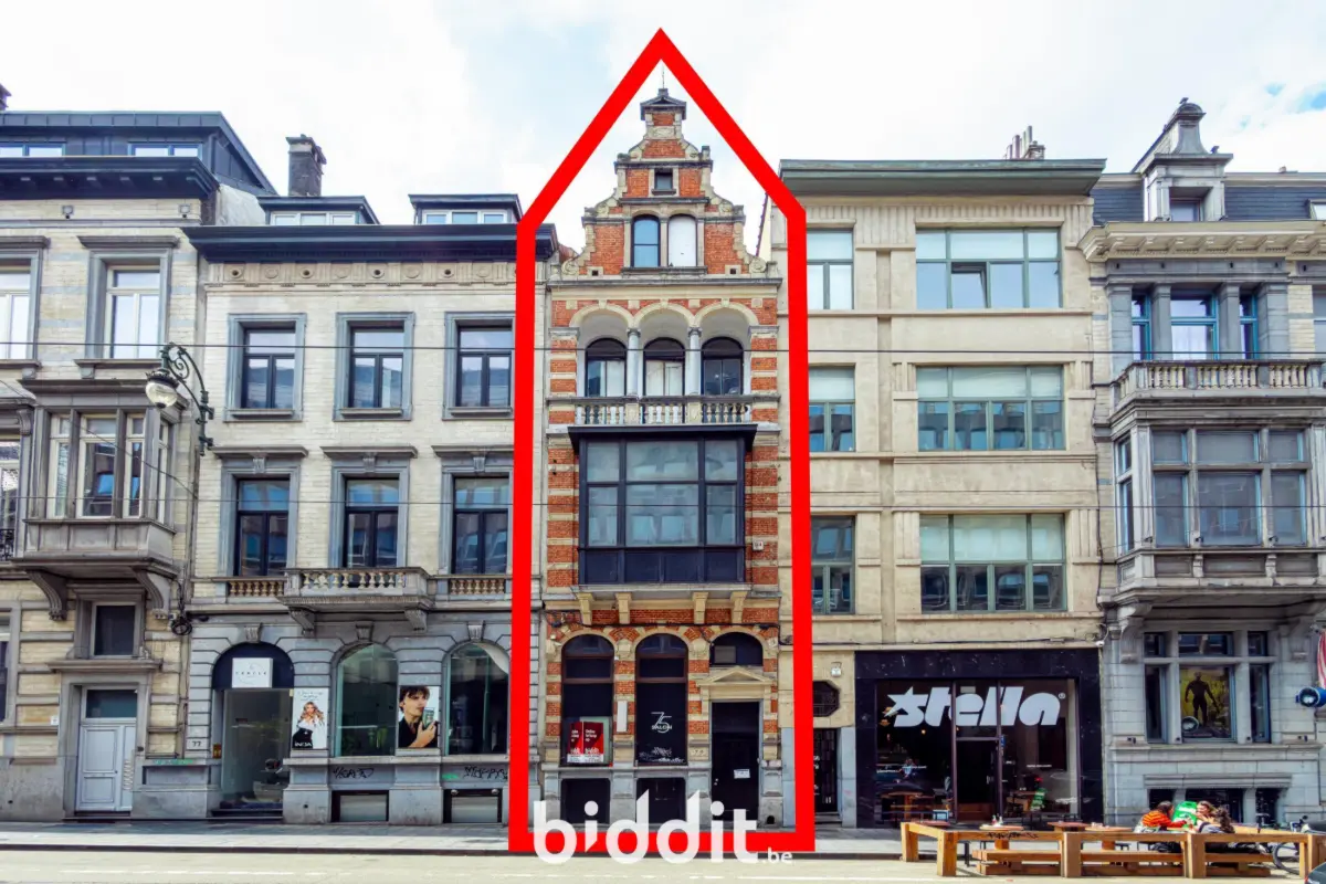 Immeuble mixte à vendre à Saint-Gilles 1060 457800.00€ 8 chambres m² - annonce 760545