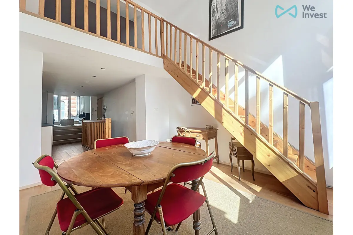 Duplex te  koop in Brussel 1000 445000.00€ 2 slaapkamers 120.00m² - Zoekertje 760560