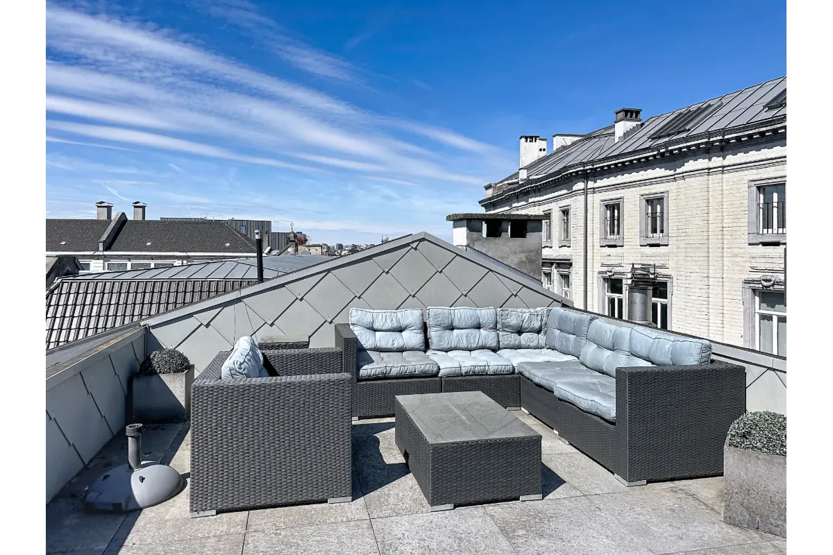 Penthouse à louer à Bruxelles 1000 2200.00€ 2 chambres 104.00m² - annonce 761385