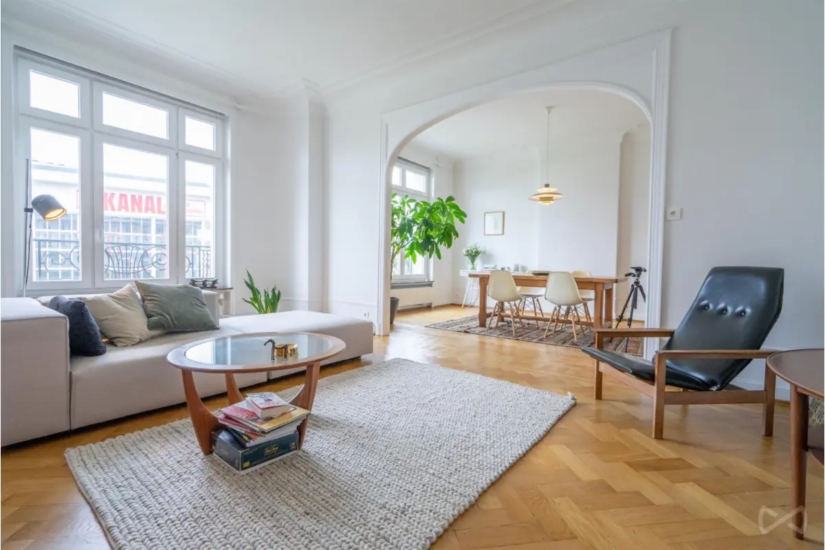 Appartement te  in Brussel 1000 1350.00€ 2 slaapkamers 108.00m² - Zoekertje 761403