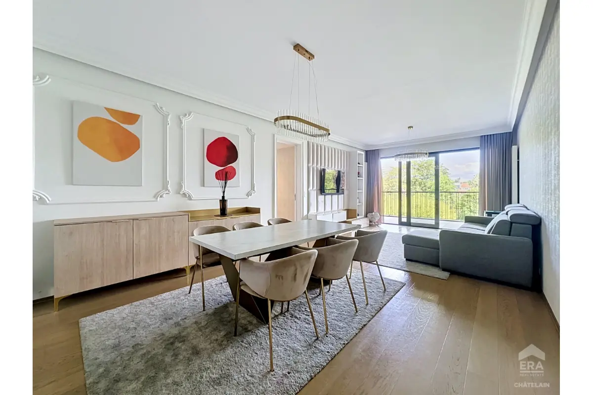Appartement te  huur in Ukkel 1180 2225.00€ 3 slaapkamers 129.00m² - Zoekertje 762045