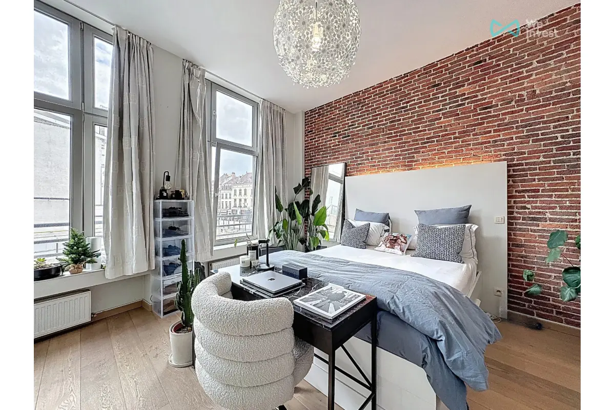 Appartement te  in Brussel 1000 1900.00€ 3 slaapkamers 148.00m² - Zoekertje 762039