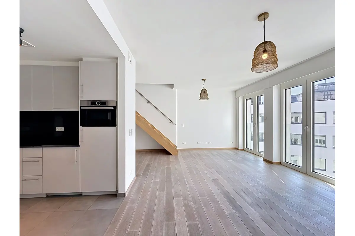 Penthouse te  in Brussel 1000 1900.00€ 2 slaapkamers 91.00m² - Zoekertje 763511