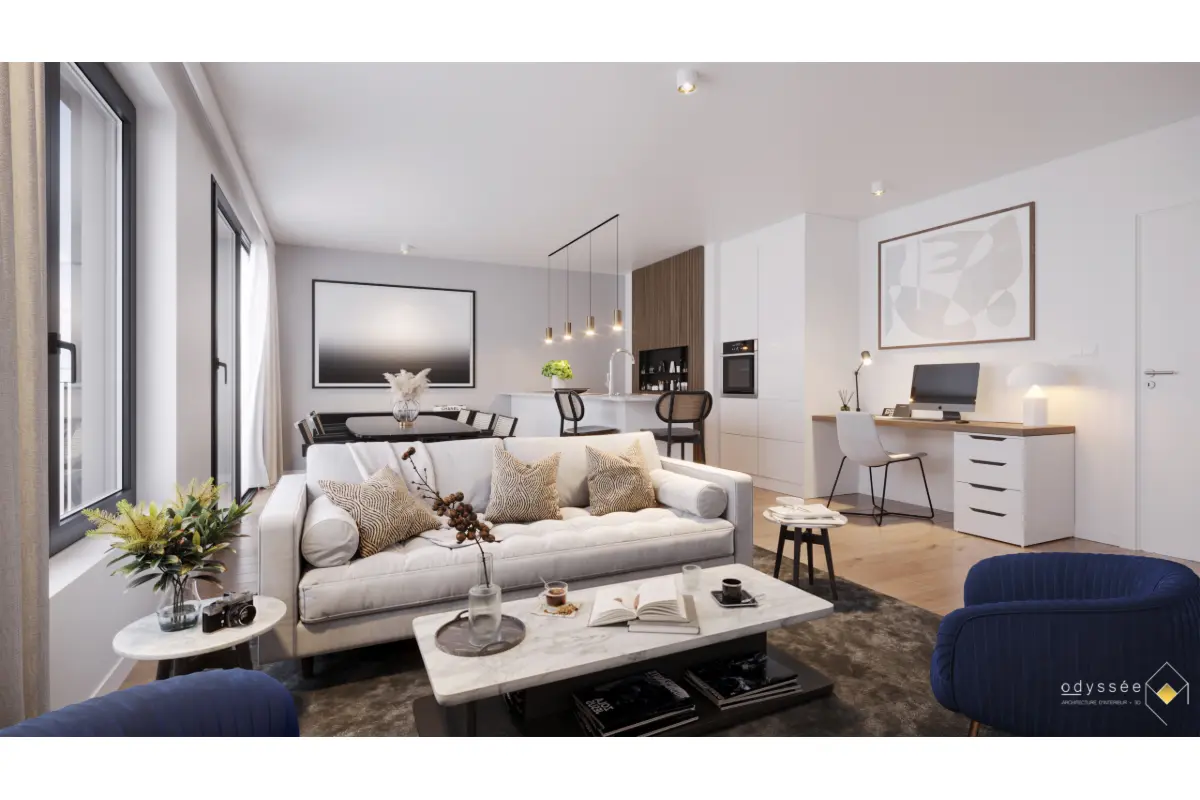 Appartement à vendre à Woluwe-Saint-Lambert 1200 514000.00€ 3 chambres 109.00m² - annonce 763408