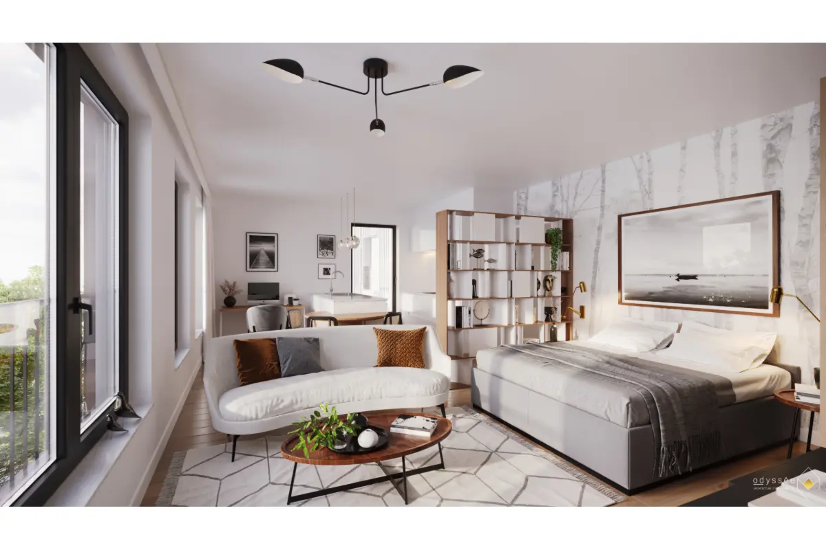 Studio à vendre à Woluwe-Saint-Lambert 1200 335000.00€ 0 chambres 57.00m² - annonce 763409