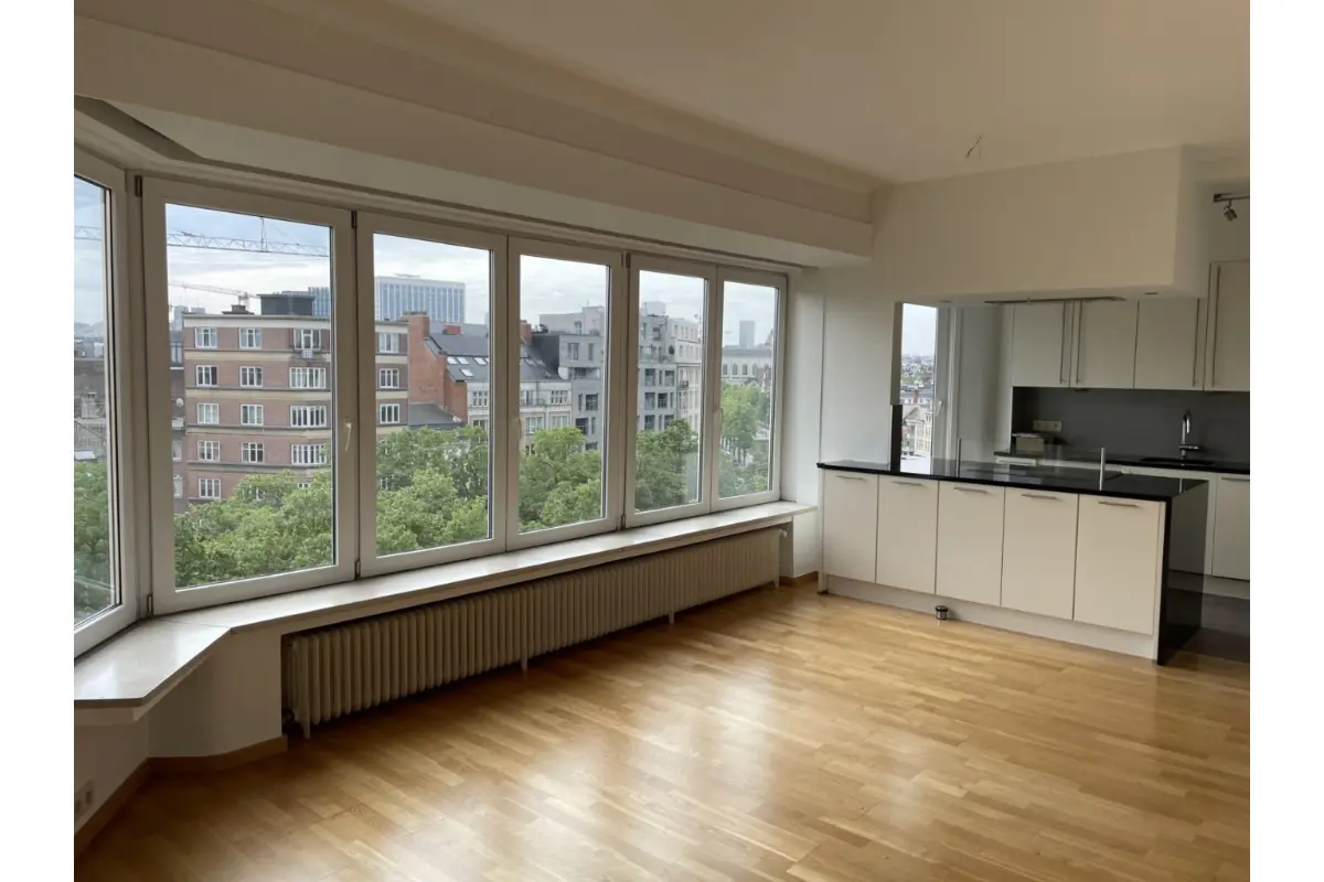 Appartement te  in Brussel 1000 1100.00€ 1 slaapkamers 63.00m² - Zoekertje 763418