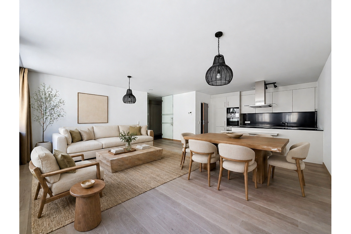 Appartement te  in Brussel 1000 1575.00€ 2 slaapkamers 94.00m² - Zoekertje 763125
