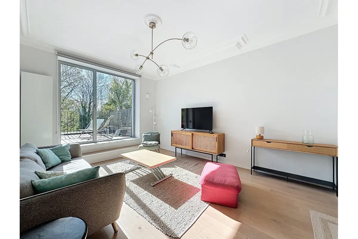 Appartement te  huur in Ukkel 1180 1950.00€ 2 slaapkamers 106.00m² - Zoekertje 764962