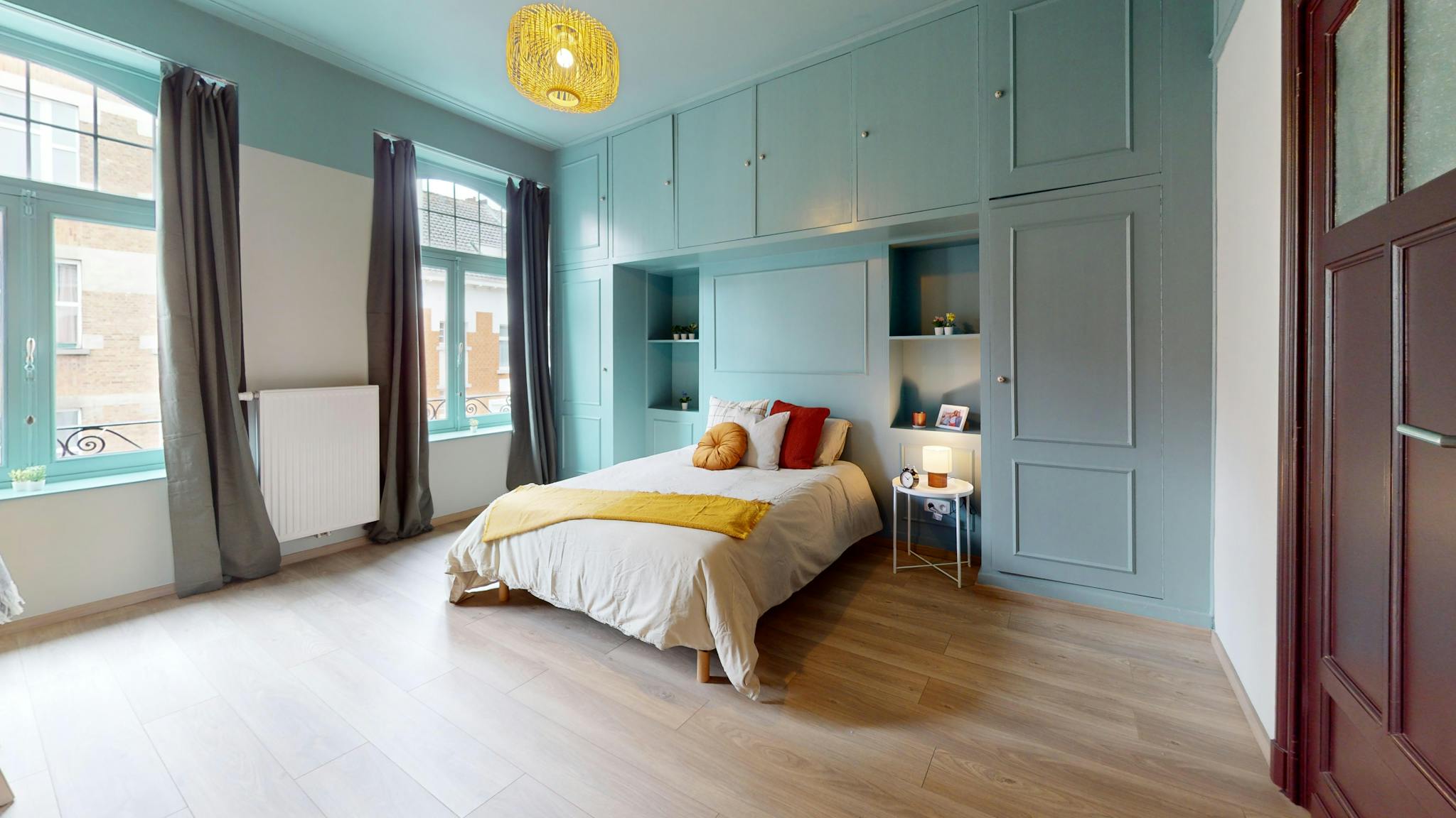 Appartement te  huur in Sint-Gillis 1060 720.00€ 1 slaapkamers 409.00m² - Zoekertje 766409