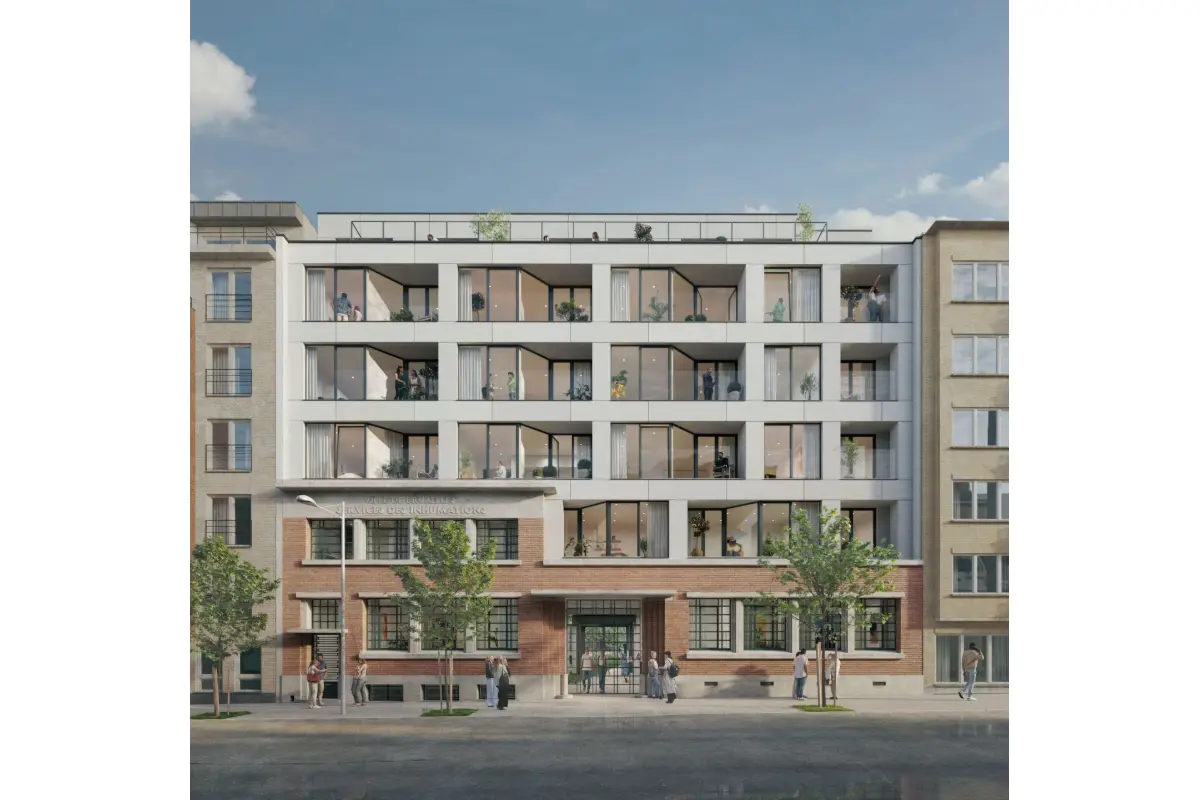 Studio à vendre à Evere 1140 315000.00€ 0 chambres 58.00m² - annonce 764943