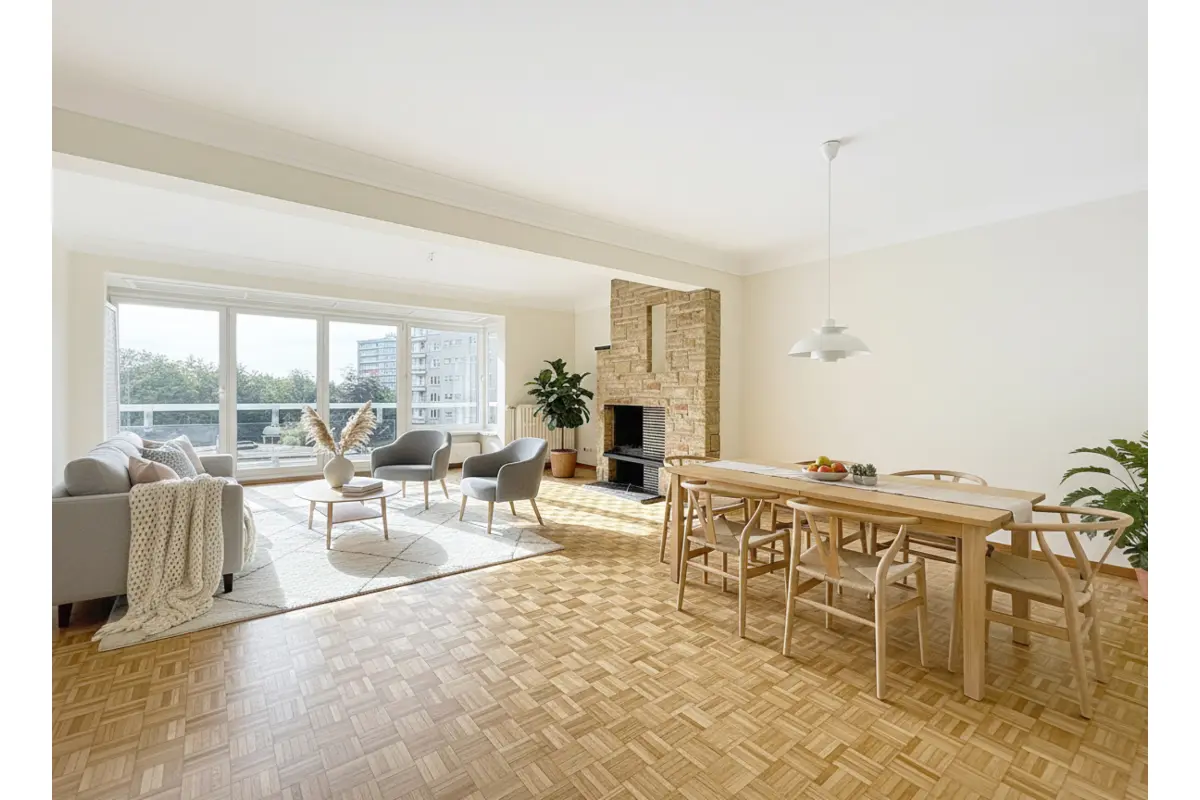 Appartement te  koop in Vorst 1190 425000.00€ 3 slaapkamers 130.00m² - Zoekertje 764514