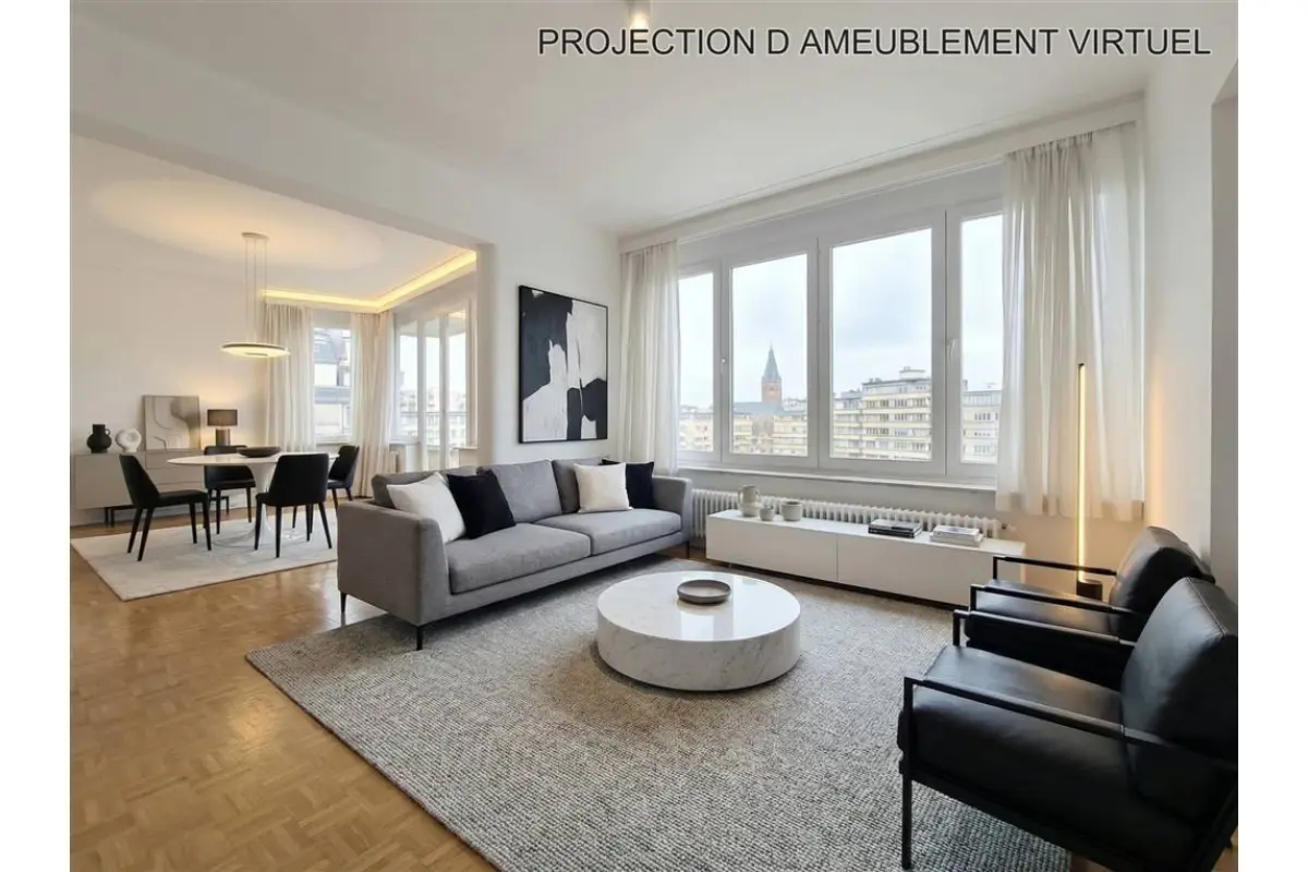 Appartement te  in Etterbeek 1040 455000.00€ 2 slaapkamers 104.00m² - Zoekertje 764367