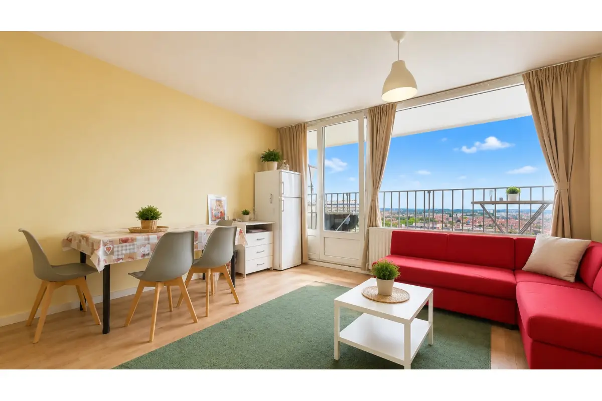 Appartement te  koop in Anderlecht 1070 115000.00€  slaapkamers 35.00m² - Zoekertje 765987