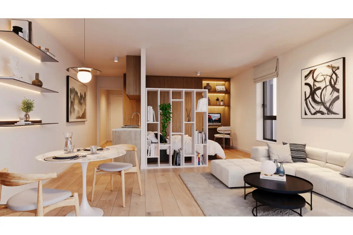 Studio à vendre à Woluwe-Saint-Lambert 1200 250000.00€ 0 chambres 44.00m² - annonce 766136