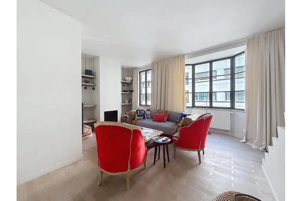 Appartement te  huur in Ukkel 1180 2500.00€ 2 slaapkamers 124.00m² - Zoekertje 768154
